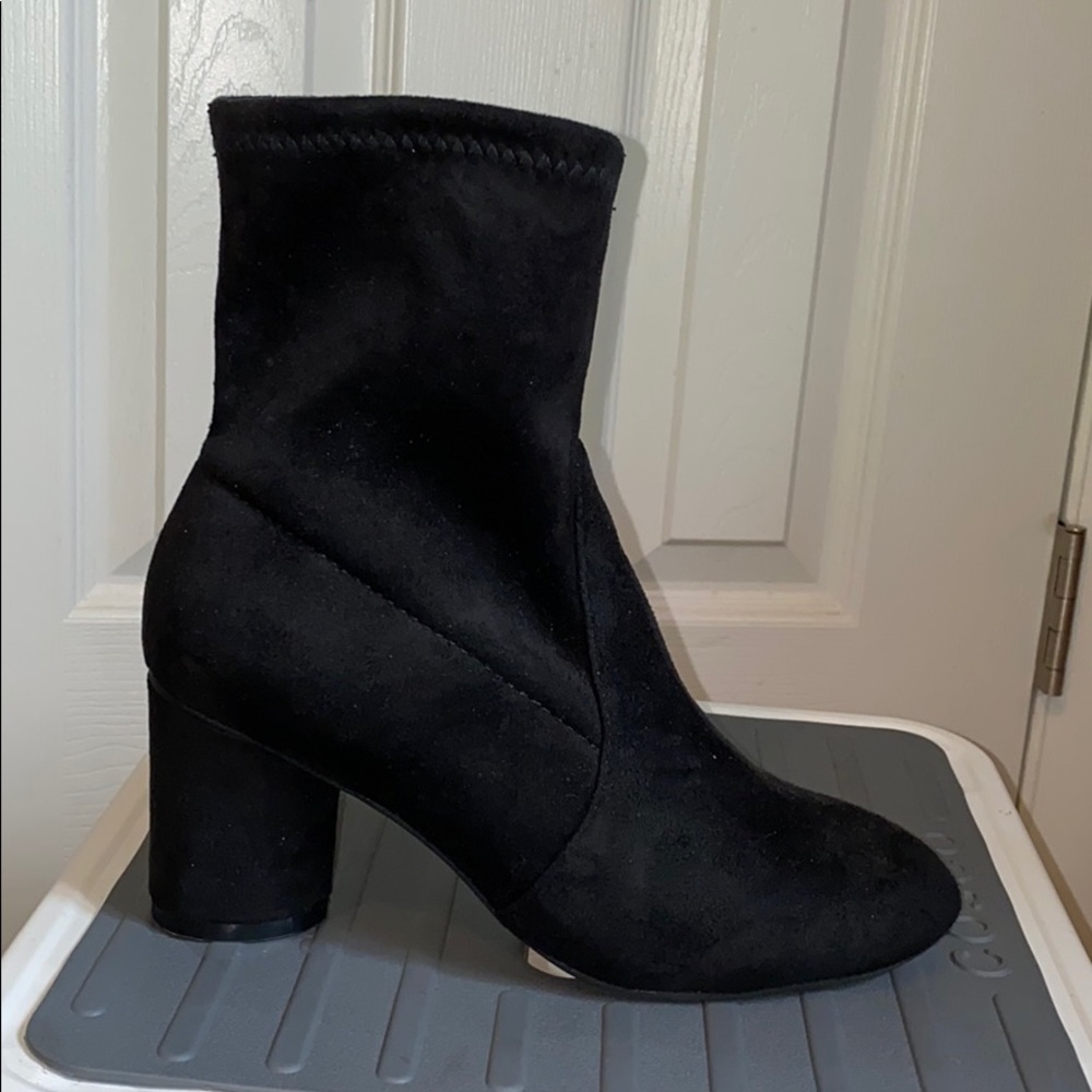 black boots